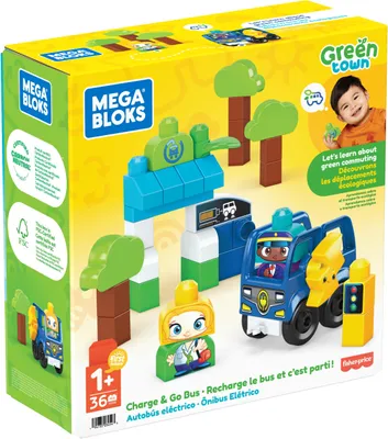 Zdjęcie produktu dla MEGA BLOKS HDX90, Zestaw do budowania, 1 lat(a), Plastik, 35 szt., 950 g