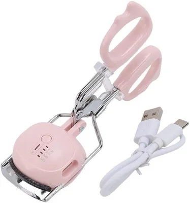 Imagen del producto de Dailygoods - Rizador de pestañas con calentamiento rápido - Eléctrico - 4 unidades