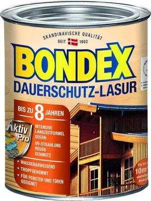 Produktbild von Bondex Dauerschutz-Lasur Eiche Hell 0,75 l - 329929