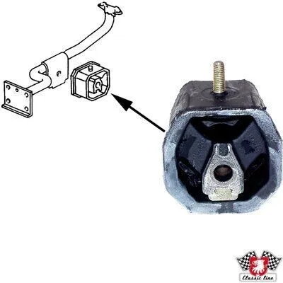 Produktbild von JP GROUP Motorlager Vorne für VW TRANSPORTER III Bus 1117902900