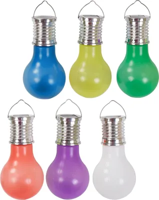 Image de Ampoule LED en plastique Lampe décorative de jardin Lampe solaire Lampe de fête Lampe suspendue