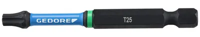 Zdjęcie produktu dla Gedore 666 TR70 T15-02, 2 szt., T15, Stal chromowo-wanadowa, 70 mm, 1 g, 2 szt.