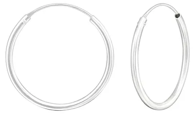 Produktbild von Creolen 30 mm Ohrringe Silber 925