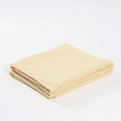 Produktbild von HOME DELUXE Baumwolldecke ELIA Beige - 140 x 200 cm