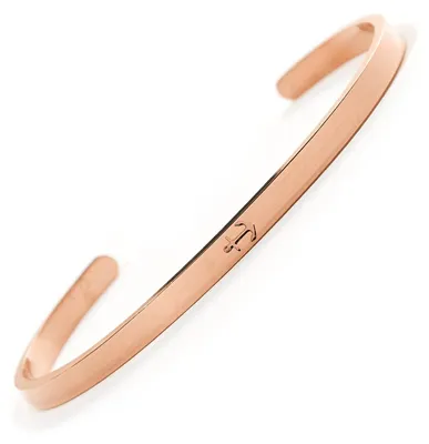 Produktbild von BERGERLIN Anker Armband – Armband mit Anker aus Edelstahl in Rose Gold