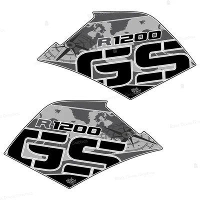 Productafbeelding van Set van 2 3D Hars Stickers voor Tankbescherming