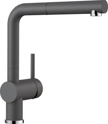 Produktbild von BLANCO LINUS-S, Grau, Hebelgriffe, Einzelbild, Keramik, 140°, G3/8