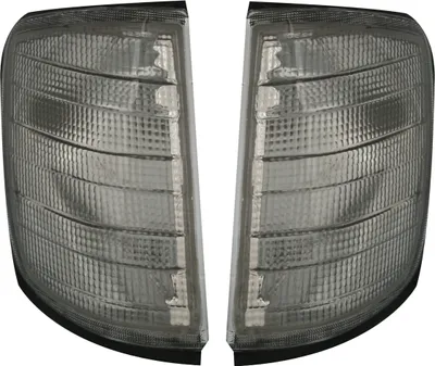 Produktbild von TYC Frontblinker Set für Mercedes W124 E-Klasse 85-96 Grau Smoke Schwarz