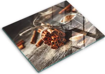 Produktbild von Abdeckung Glas - Küchenabdeckung - 40x52 cm - Abdeckplatte - Vanilleschoten