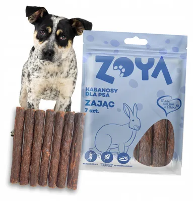 Productafbeelding van ZOYA Hondenworstjes - lekkere traktaties voor honden - 7 stuks