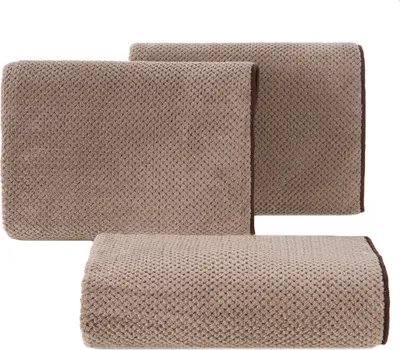 Zdjęcie produktu dla Ręcznik Zoe1 70x140 beżowy mikrofibra szybkoschnący