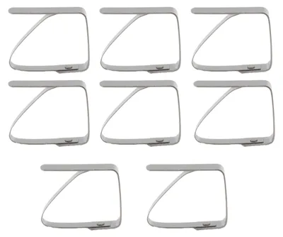 Produktbild von 8x Tischtuchklammern Edelstahl Tischdeckenklammern Tischtuchhalter Tischklammer Set