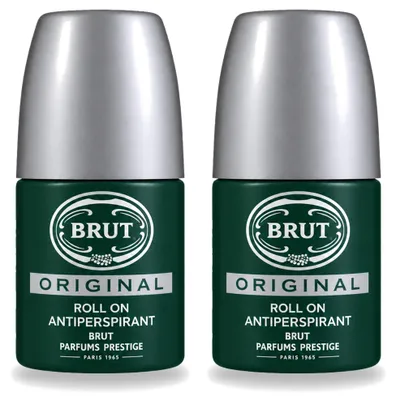 Immagine prodotto di 2 deodoranti roll-on Brut Original - 50 ml - confezione  - 2 pezzi