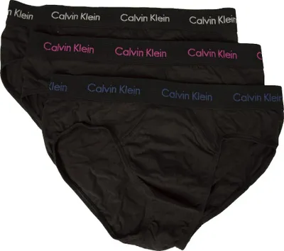 Immagine prodotto di Confezione 3 slip uomo tripack mutande CK CALVIN KLEIN articolo U2661G 3P HIP BRIEF, L, Cotone 95%,Spandex 5%