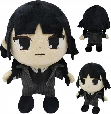 Obrázek produktu pro Plyšák Wednesday Addams 25 Cm.