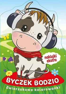 Zdjęcie produktu dla Zwierzakowe kolorowanki. Byczek Bodzio