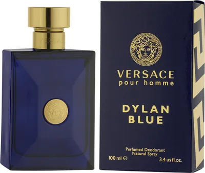Produktbild von Versace Dylan Blue Pour Homme, Männer, Parfümiertes Deo, Spray-Deodorant, 100 ml, 1 Stück(e)