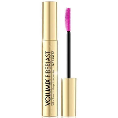 Produktbild von Eveline Volumix Fiberlast Full Volume Mascara Wimperntusche für verlängerte Wimpern und Volumen Black 10 ml