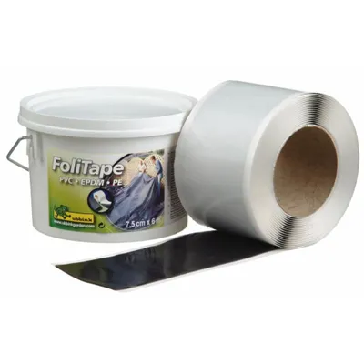 Produktbild von Ubbink Reparatur Klebeband universal, für PVC, PE- und EPDM Teichfolien - 7,5 cm x 6 m