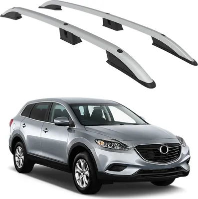 Produktbild von TURTLE DACHRELİNG CROWN MAZDA CX-9 TB 2007 2008 2009 2010 2011 2012 2013 2014 2015 (SUV)  , Silber