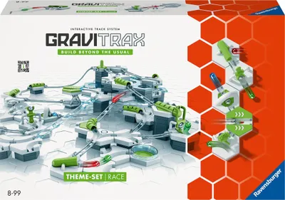 The image shows the packaging of a Gravitrax Race Starterset.