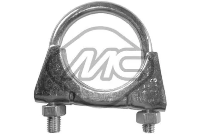 Produktbild von Metalcaucho Auspuff-Rohrverbinder Rohrverbinder 00400 Abgasanlage Auspuffschelle