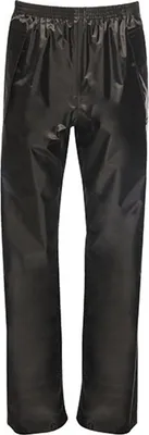 Produktbild von Regatta Junior Uni Regenhose Kinder Pro Stormbreak Waterproof Overtrousers TRW808 Schwarz Black 152 (11-12 years)