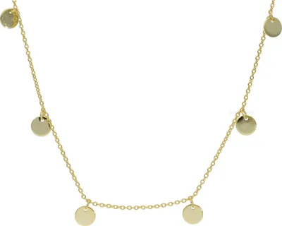 Produktbild von Collier Silber 925 Gold plattiert FSCO005gg 44,5 cm