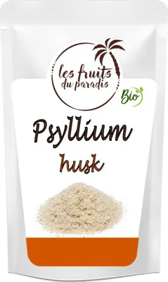 Obrázek produktu pro Psyllium Husk BIO 500 g LES FRUITS DU PARADIS