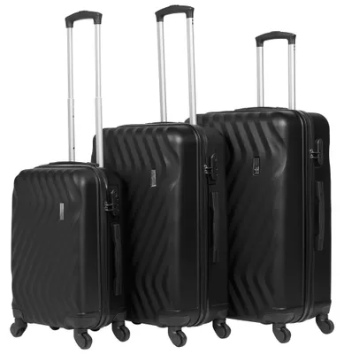 Produktbild von EG VS-57|VERTICAL STUDIO "Reykjavik" Koffer 3er-Set 20" 25" 28" schwarz