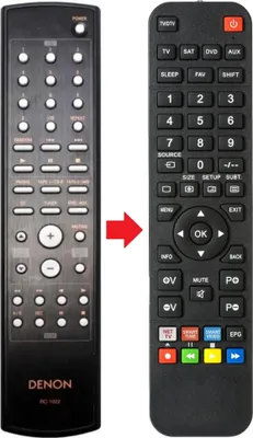 Produktbild von Fernbedienung geeignet für DENON RC-1022