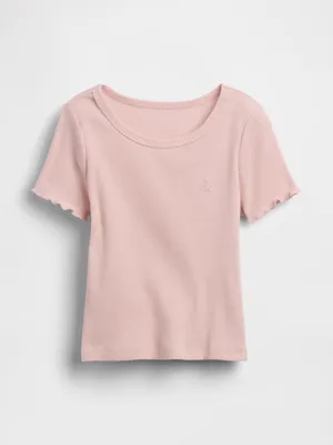 Produktbild von GAP Baby Brannan Bär Rippen-T-Shirt 4YRS