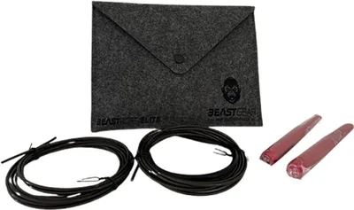 Immagine prodotto di Beast Gear, corda per saltare professionale con borsa per il trasporto, ideale per allenamento cardio, crossfit, boxe e resistenza