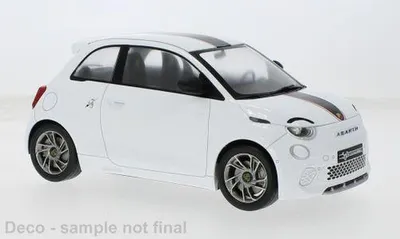Immagine prodotto di MCG 18497 Fiat 500e Abarth 2024 bianca 1:18