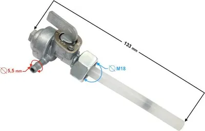 Immagine prodotto di Rubinetto benzina per ciclomotore TZR50N