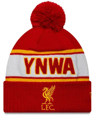 Produktbild von New Era Beanie Wintermütze - BOMMEL CUFF  FC Liverpool rot
