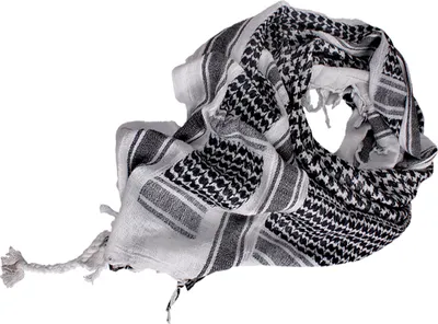 Immagine prodotto di Foulard Shemagh bianco e nero Parabellum 50084