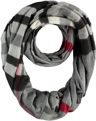 Produktbild von FRAAS Schal Cashmink® Scarf with FRAAS Plaid Stone grau mehrfarbig