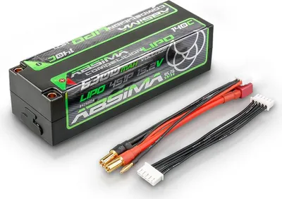 Produktbild von Absima Modellbau-Akkupack LiPo 15.2 V 6300 mAh Zellen-Zahl 4 140 C Hardcase