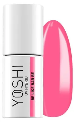 Obrázek produktu pro Yoshi | Yoshi Hybridlack 226 Be Like Bar Be – 6 ml – neonově růžová – UV/LED lak na nehty – 6 g