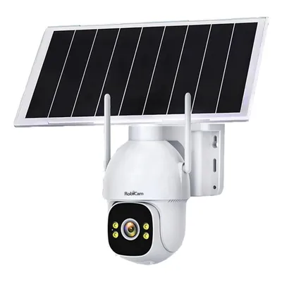 Zdjęcie produktu dla Kamera słoneczna RobiCam SkyWatch, 4G PTZ, wykrywanie AI, kolorowy tryb nocny