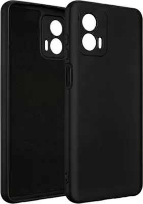 Obrázek produktu pro Silikonové Pouzdro Beline Motorola Moto G73 Černo/Černé