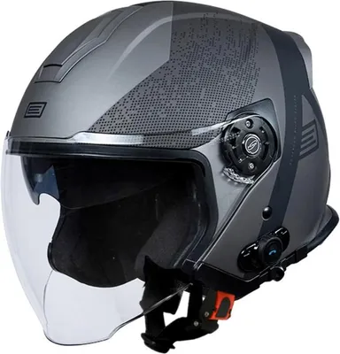 Immagine prodotto di Casco ORIGINE PALIO 2.0 + BT HYPER, nero opaco, titanio, taglia XXL