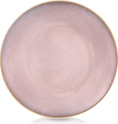 Obrázok produktu pre Keramický plytký tanier ružový GLAZE 27 cm