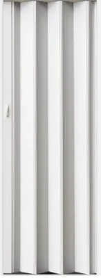 Produktbild von Falttür Schiebetür Nischentür Weiß Farben H. 203 cm für Türbreite bis 121 cm Neu teils vormontiert pi011