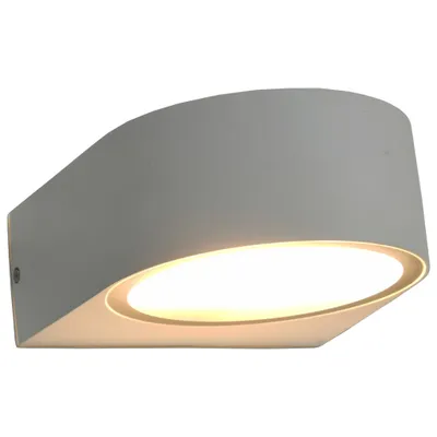 Immagine prodotto di vidaXL Luci da parete per esterni 2 pezzi 11 W Bianco Rotondo