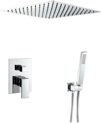 Produktbild von Decken-Unterputz-Regendusche ACTON chrom