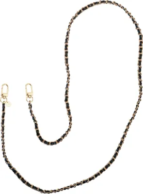 Produktbild von Classic Chain Handykette, Schwarz, Lang, Crossbody-Kette für freihändiges Tragen