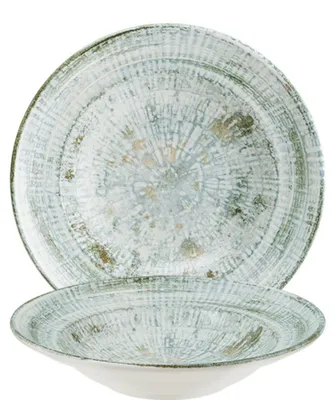 Image de Assiettes à pâtes Odette Olive Gourmet 24 cm - 6 pièces