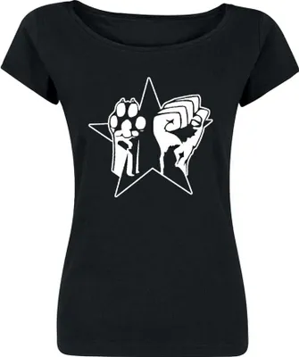 Produktbild von Pfote Faust - Girl Boatneck